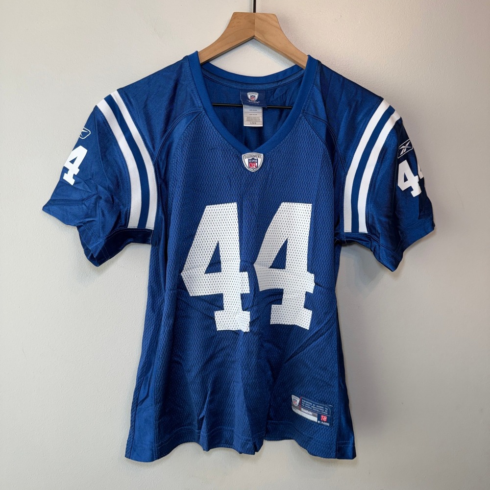 Reebok NFL Indianapolis Colts Dallas Clark 44 Jersey Women's Size Large